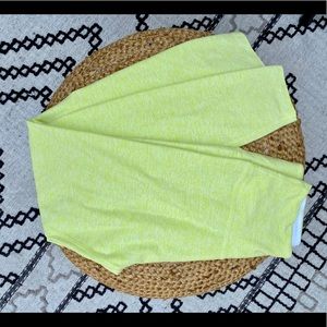 Beyond Yoga neon leggings